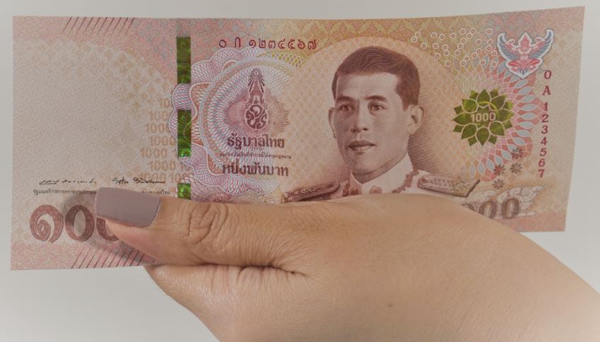 ภาพสัมผัสธนบัตร