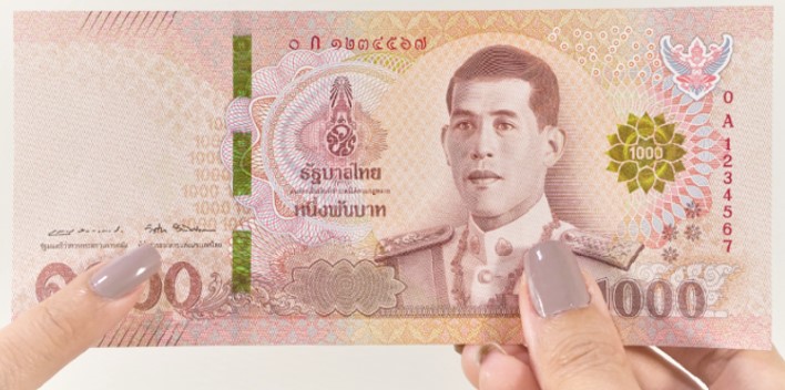 ภาพสัมผัสธนบัตร