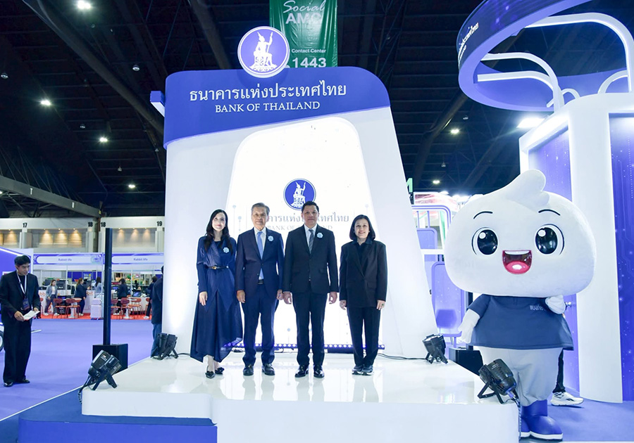 ผู้ว่าการ ธปท. เข้าร่วมพิธีเปิดและเป็นประธานเปิดบูทต่าง ๆ ในงาน Money Expo 2026